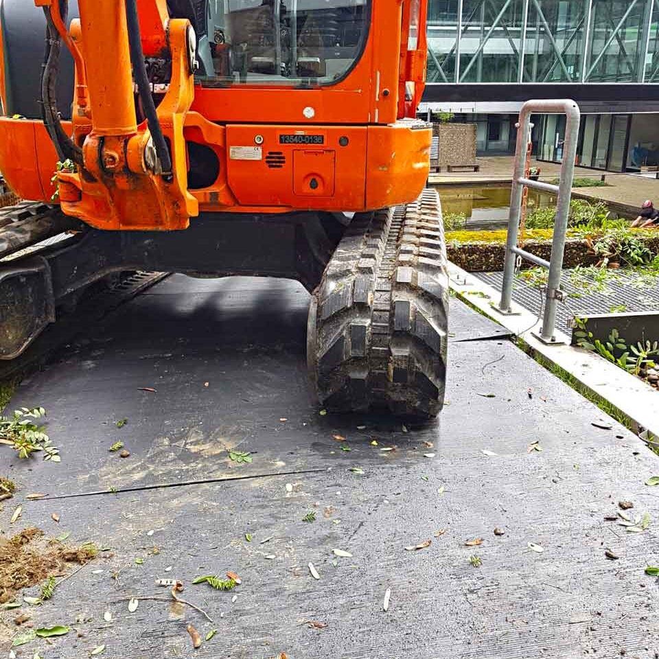 V:tek Pro starke Fahrplatte aus Kunststoff