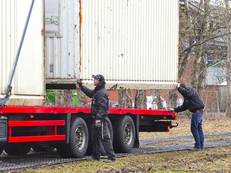 Vermietung mobile Fahrstraße für weiche Böden & Wiesen