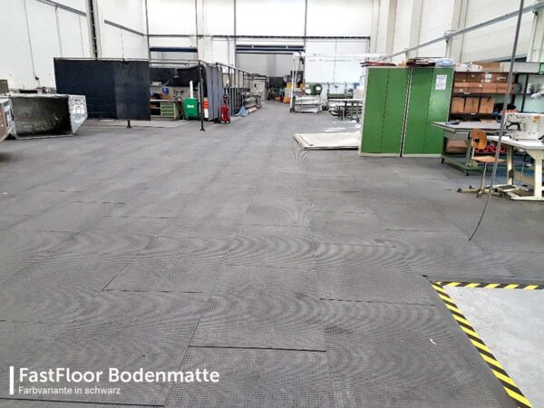 FastFloor Bodenmatten zum Schutz von Hallenboden, Industrieboden und Bodenschichtungen