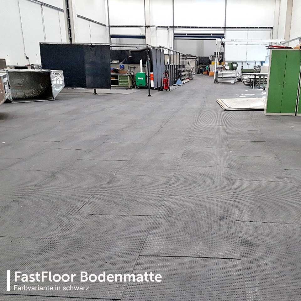 FastFloor Bodenmatten zum Schutz von Hallenboden, Industrieboden und Bodenschichtungen