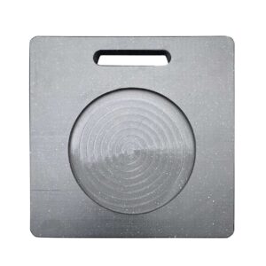 Abstützplatten aus Kunststoff mit Tieffräsung zur sichern Aufnahme von Kranstützen bzw. Ausleger von Fahrzeugen, Geräten & Maschinen + Anti Rutsch Gummierung