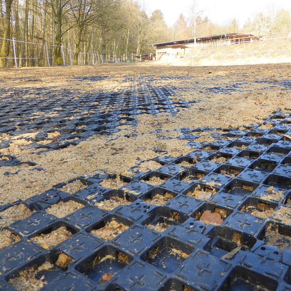 Ankergitter AG60 zur Befestigung von Paddock- und Reitflächen