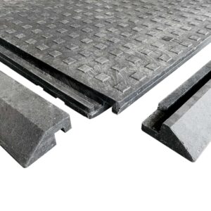 FastFloor FF43 Bodenmatte mit ideal passender Rampe