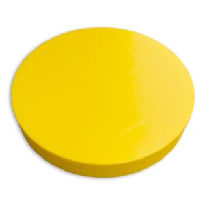 HiViz Adapterplatte für Steckplatten in leuchtend gelber Farbe für erhöhte Sicherheit & Sichtbarkeit von Abstützplatten im öffentlichen Raum.