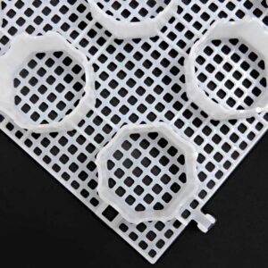 Kiesgitter KG30 ·580 x 580 x 30 mm · 400,0 t/m² · 16 Kopplungen · Galabau Profi-Qualität zur Stabilisierung von Wegen und Flächen mit Kies, Schotter und Splitt.