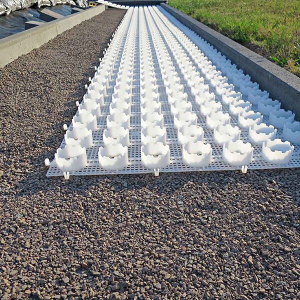 Kiesgitter KG30 ·580 x 580 x 30 mm · 400,0 t/m² · 16 Kopplungen · Galabau Profi-Qualität zur Stabilisierung von Wegen und Flächen mit Kies, Schotter und Splitt.