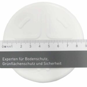 Markierkappe Universal zur Befestigung von Rasen, Schotter und Böden