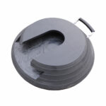 Stecktellerplatte · Rund