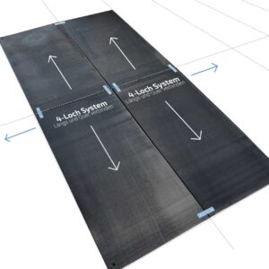 V:tek Rubber Fahrplatte aus Kunststoff