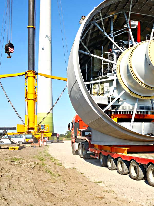 Schwertransport & Kranarbeiten