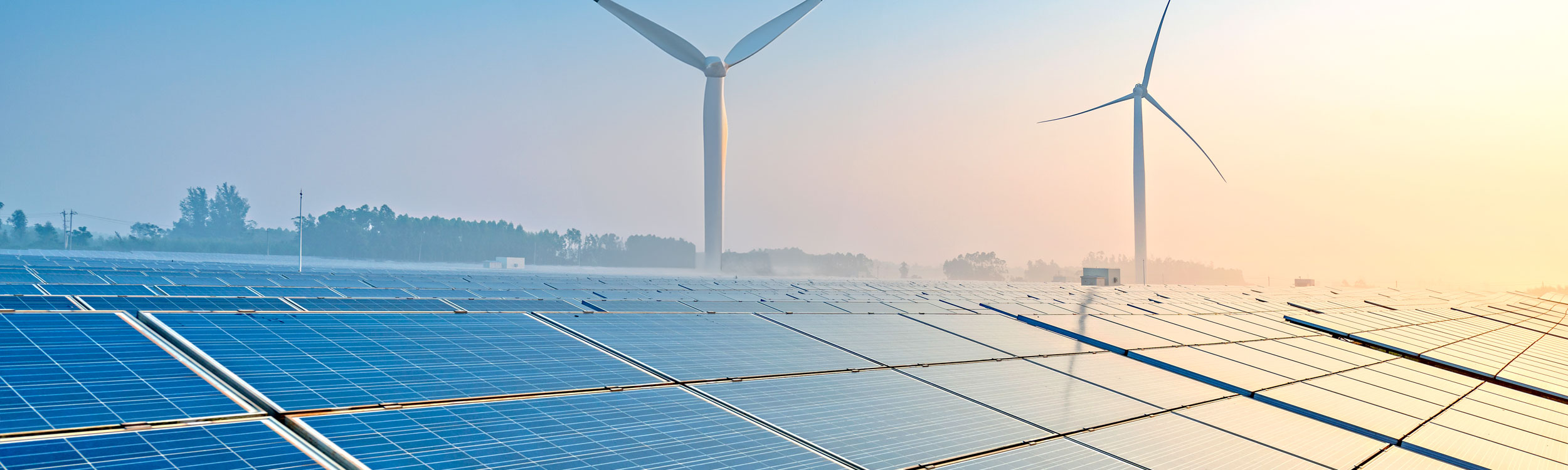 Produkte, Referenzen und Branchenlösungen für den Bau von Windkraftanlagen & Solarparks