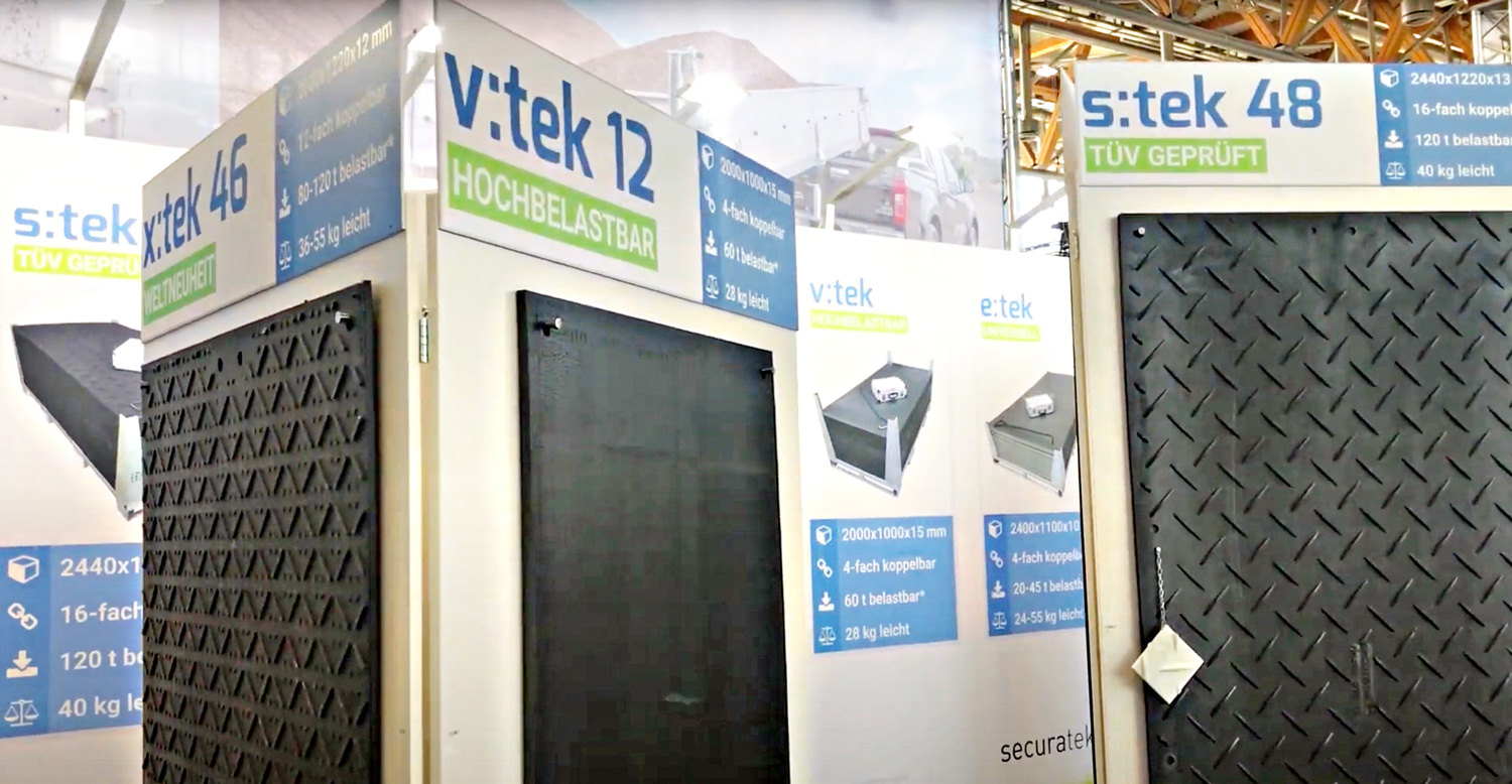 Galabau 2018 - Securatek - Experten für Bodenschutz, Flächenschutz und Baustrassen