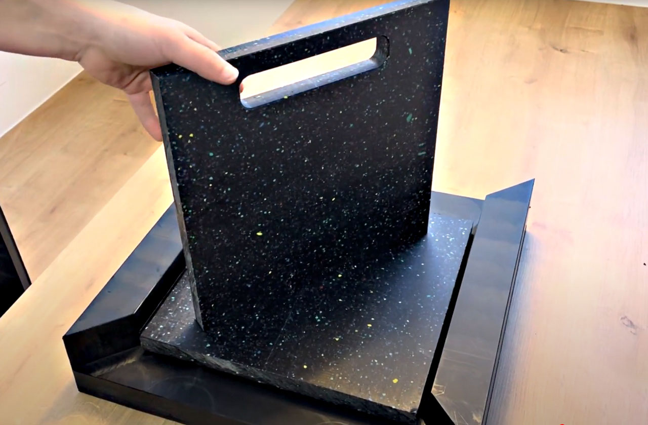 Bodenschutzplatten-Set für Abrollcontainer