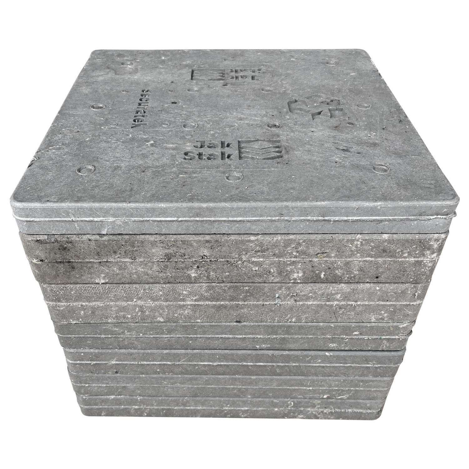 JakStak 280 Unterlegplatten gestapelt