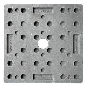 JakStak 400 modular stapelbare Unterlegplatte Unterseite