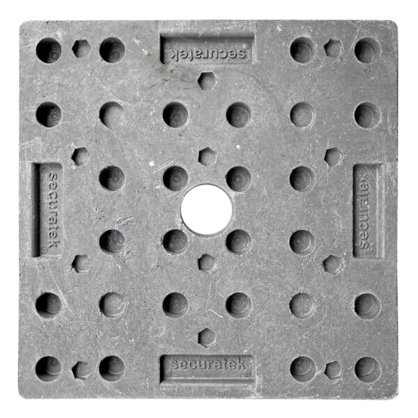JakStak 400 modular stapelbare Unterlegplatte Unterseite