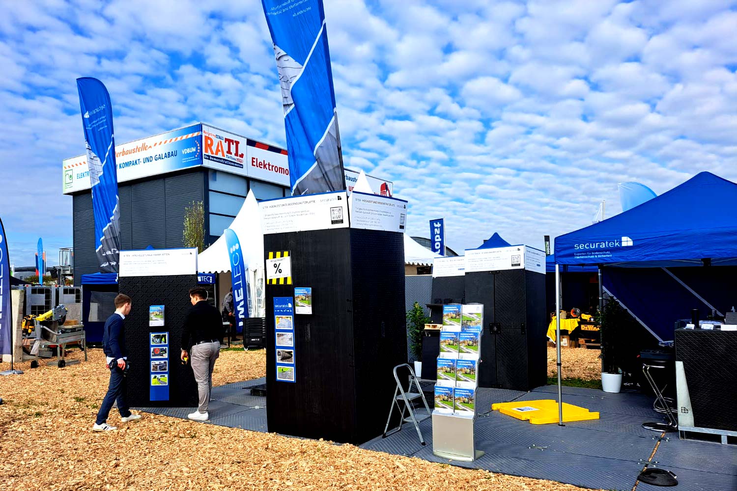 Securatek auf der Tiefbau Live Messe 2023 in Karlsruhe