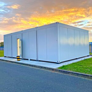 unterlegplatten zur lastverteilung fuer buerocontainer 001 qu