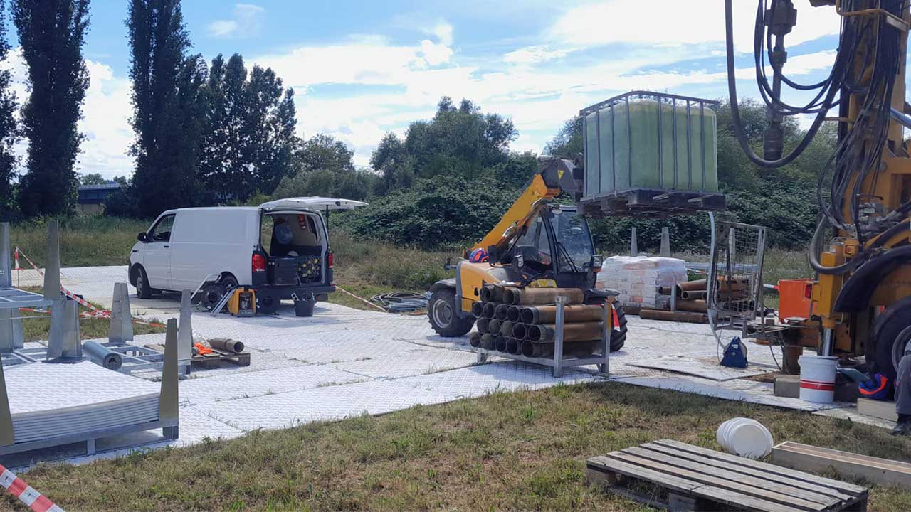 Hochleistungs-Fahrplatten für die Bohrtechnik