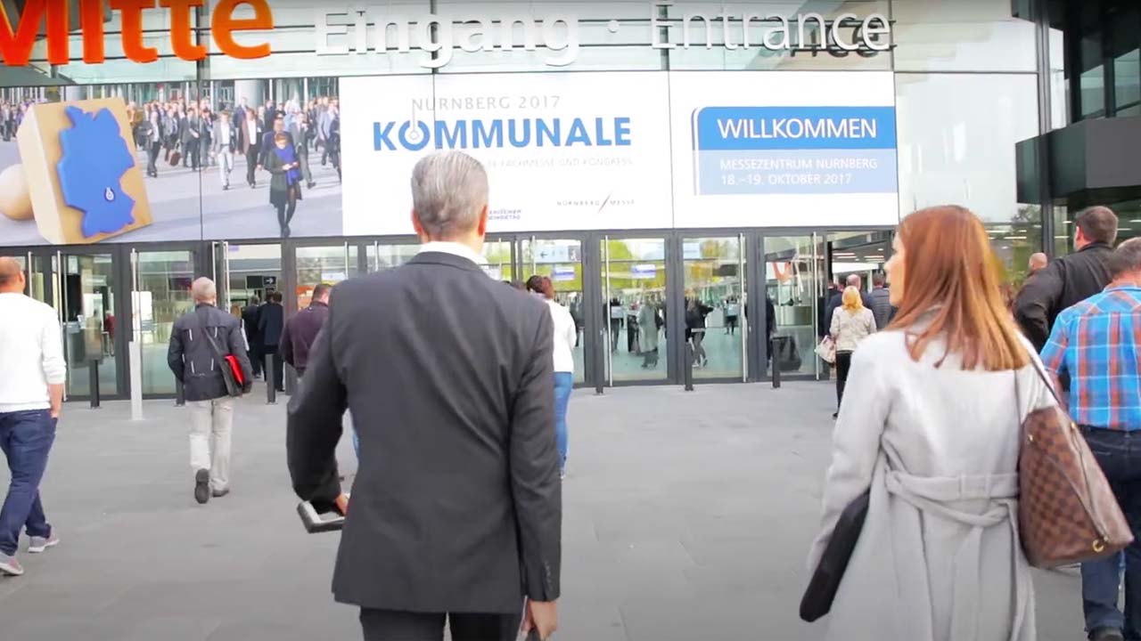 Messevideo der Kommunale 2017 - Quelle: Youtube  / Kanal:  NuernbergMesse