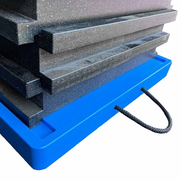 Cribbing Block aus Kunststoff Detailansicht