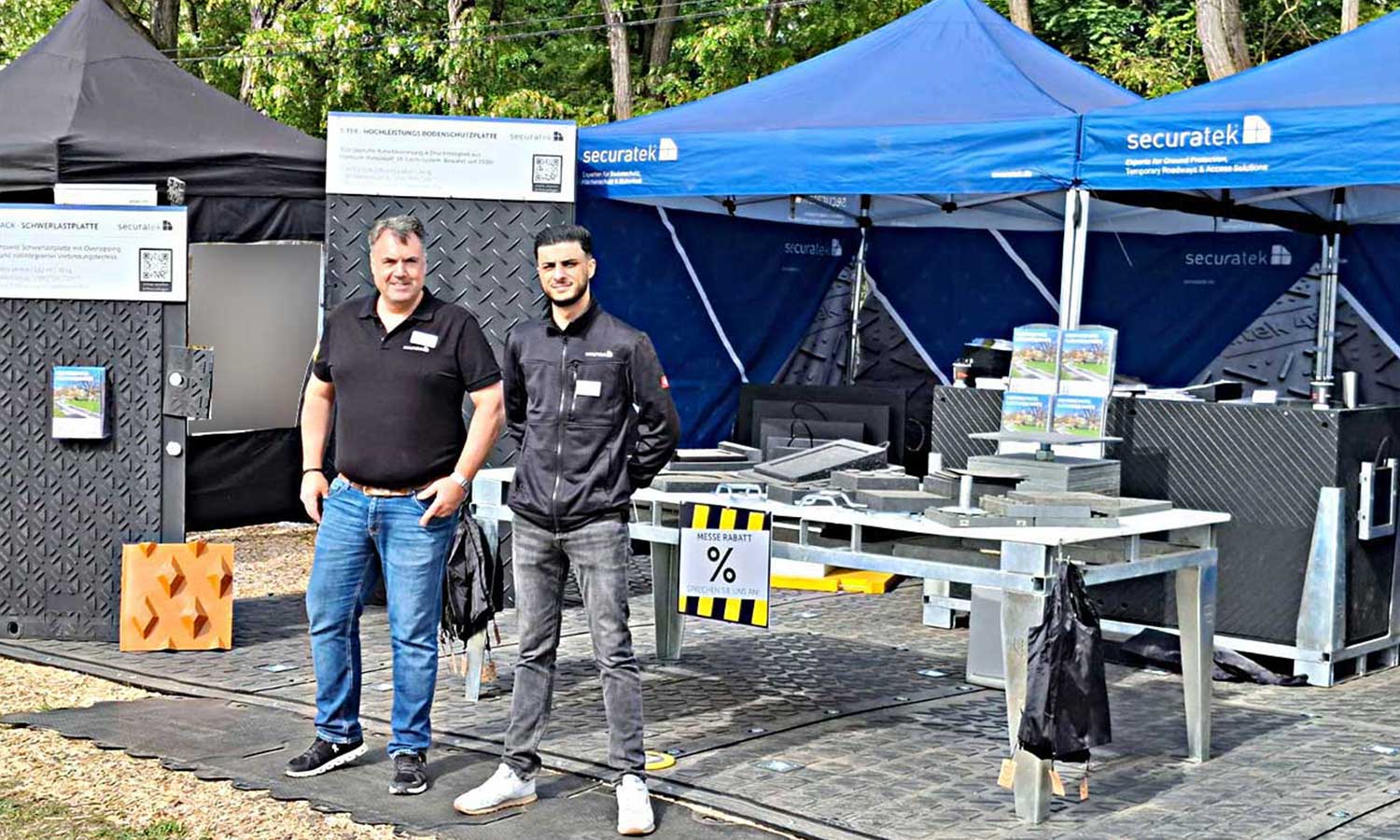 Impressionen vom Securatek Messestand auf der OstBau 2025