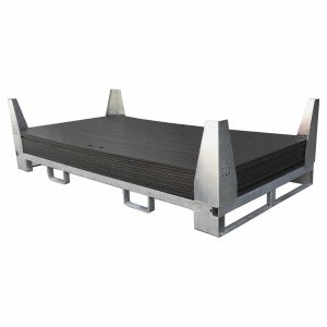 v:tek PRO Fahrplatte 10er-Set mit Stahlpalette