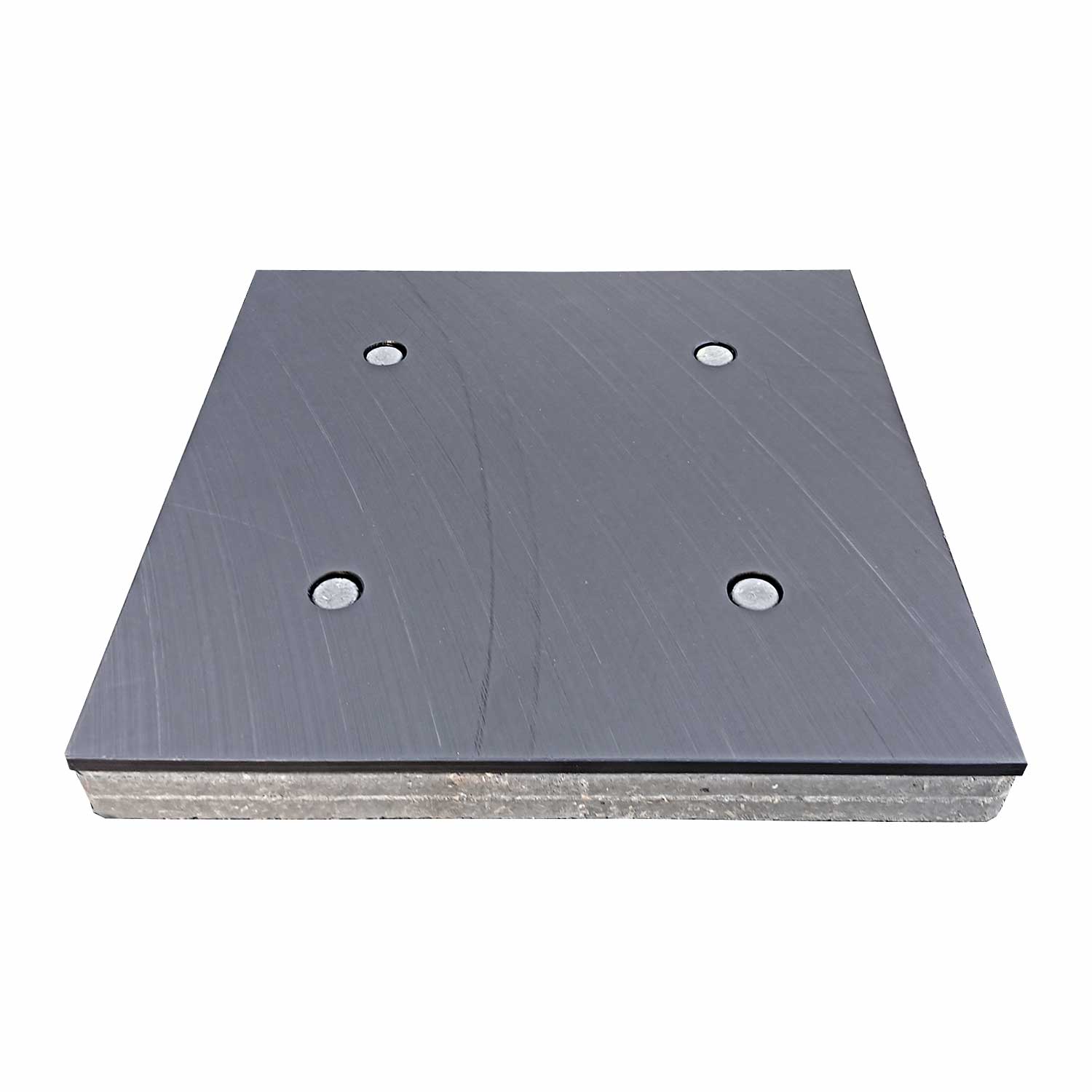 JakStak 400 Abdeckplatte auf JakStak Unterlegplatte