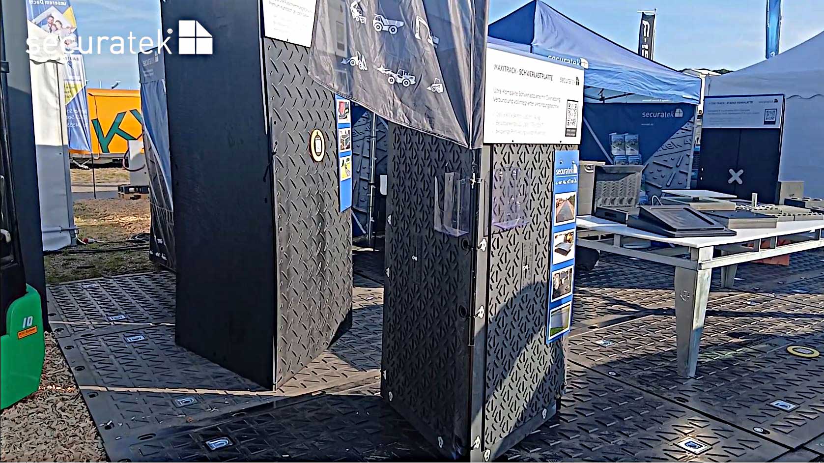 Impressionen vom Securatek-Messestand auf der Nordbau 2025