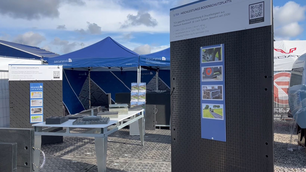 Securatek auf der Tiefbau Live Messe 2023 in Karlsruhe