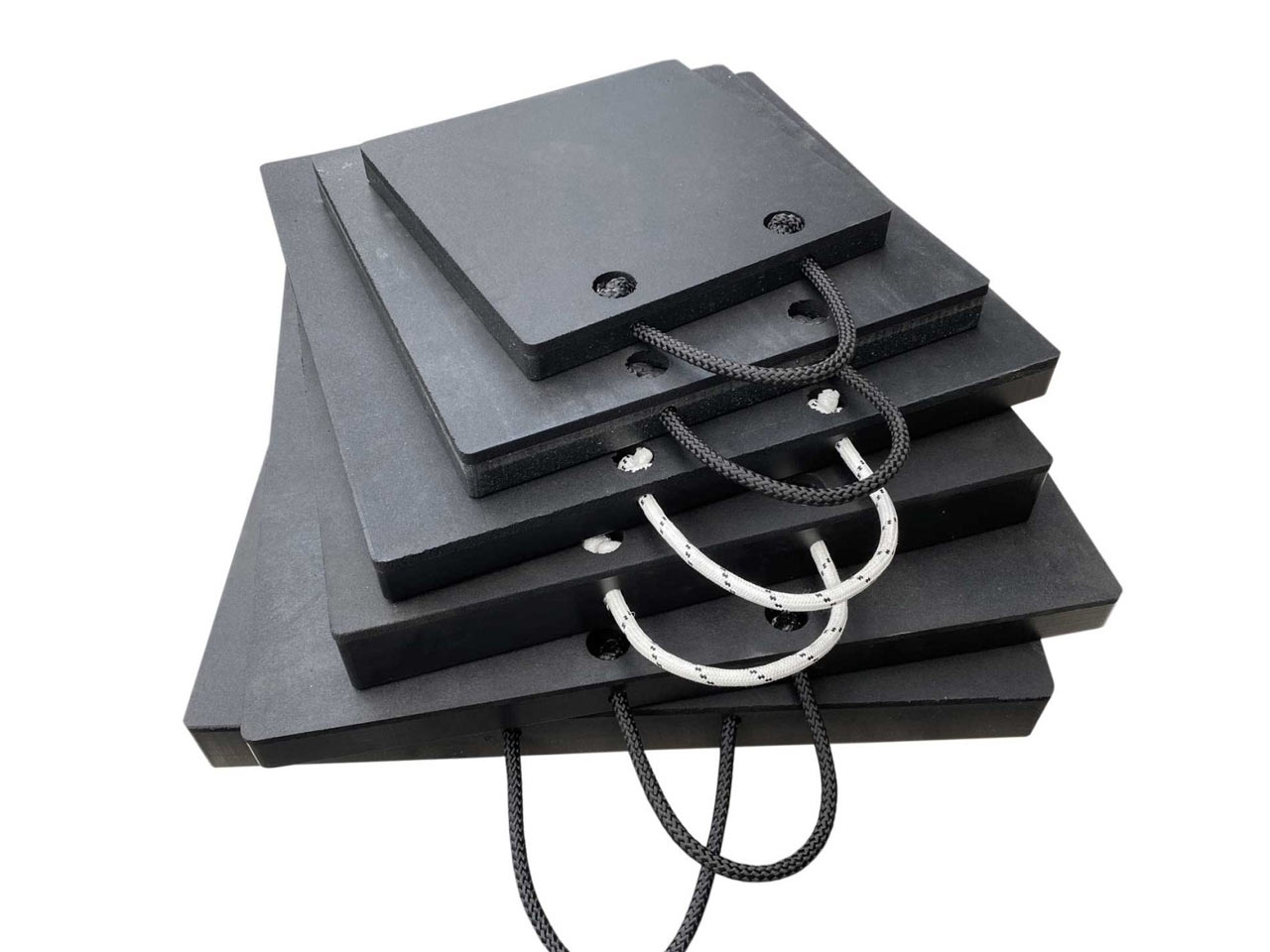 Die Größen der Abstützplatte ANTI RUTSCH