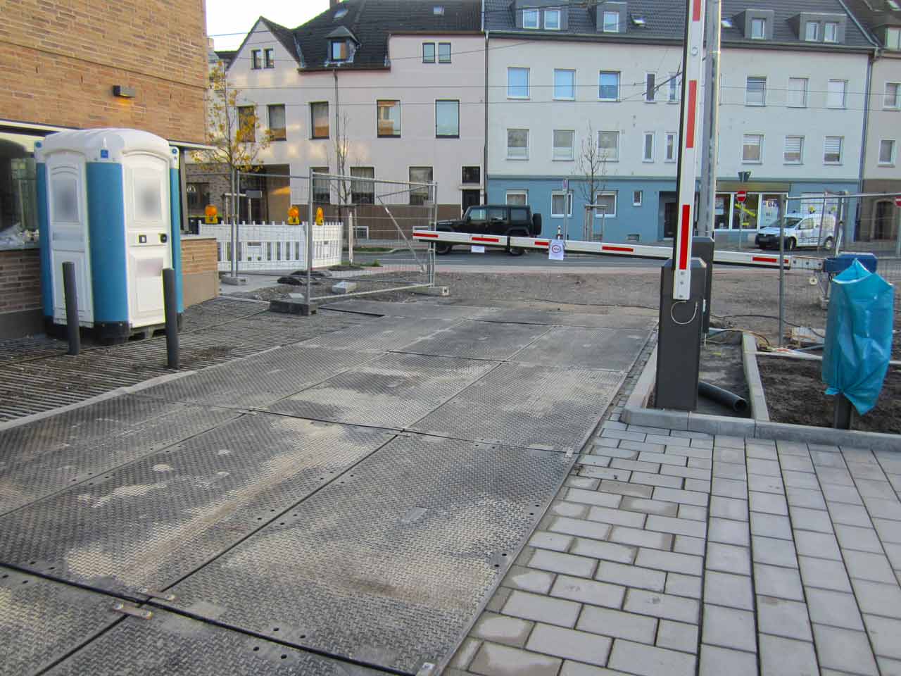 Pflasterschutz mit s:tek Platten