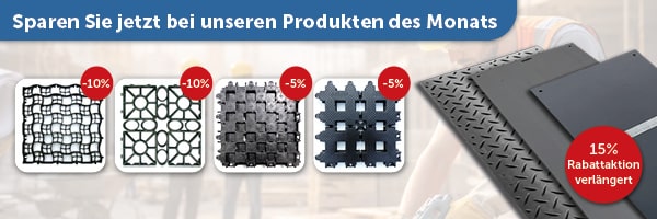 Popup Produkt des Monats März Fahrplatten und Bodengitter