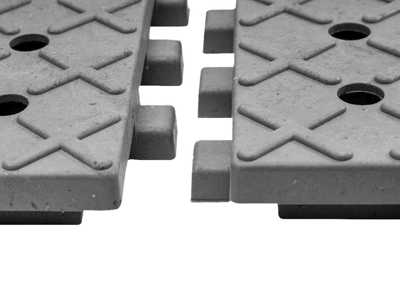 Paddockplatte PP55 Verbindungssystem im Detail