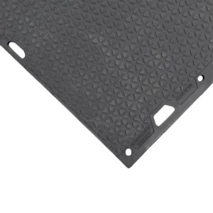 Griffloch und Verbindungspunkte und SupremeGrip SupremeGrip-Seite mit Griffloch und Verbindungspunkten am Plattenrand