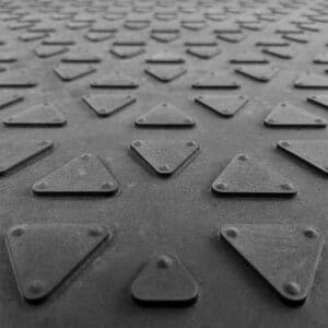 SupremeGrip-Profil im Detail Nahaufnahme des SupremeGrip-Profils mit dreieckiger Oberflächenstruktur